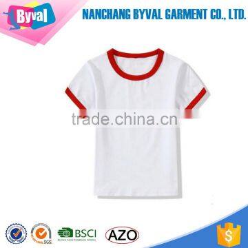 Customize Service Plain Blank Kids T-Shirt Wholesale With Custom Printing photo-4