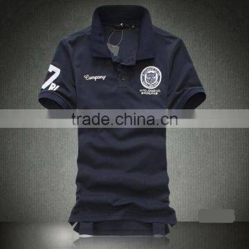 2016 New Style High Quality Short Sleeve Men Polo Shirt 100% Cotton photo-2