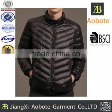 2015 260gsm Hot Sale Light Weight Waterproof Duck Down Jacket