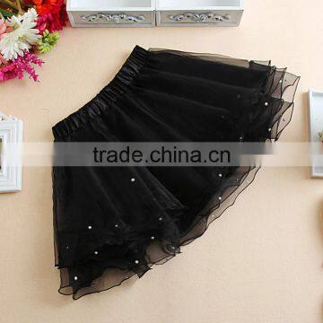 S80092A Bead Organza Ruffled Skirt Bitter Fleabane Bitter Fleabane Skirt Princess Dress Skirts photo-4