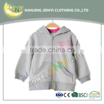 Windproof Long Sleeve Kid Coat Baby Girl Jacket photo-2