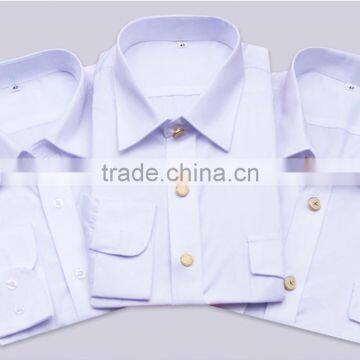 Hostess Sex ODM Airline Pilot Uniform Shirt Pilot Latest Aviator Shirts photo-5