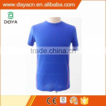 Men's Jacquard Sports Running T-shirt Seamless T-shirt photo-4