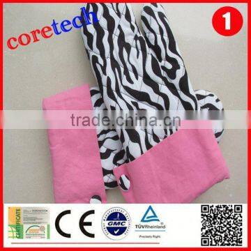 Anti-heat Soft Hot Sale Personalized Oven Mitts Factory photo-2