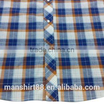 Linen Cotton Double Pockets Short Sleeve Men's Casual Shirts photo-6