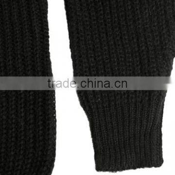 Casual Pure Color Cashmere Pullover Thick Loose Top Brand Sweaters for Wholesale photo-4