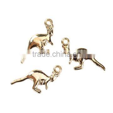 Zinc Based Alloy Charms Kangaroo Gold Plated photo-3
