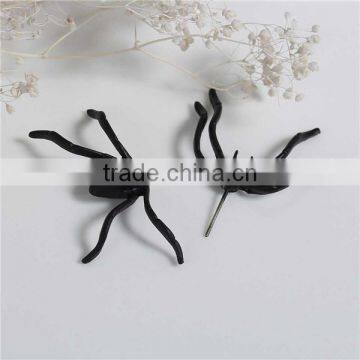 New Fashion Costume Jewelry Earrings Halloween Spider Black Ear Studs photo-3
