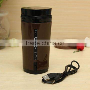 Hot Selling Portable Rechargeable USB Heater Self Stirring Auto Mixing Tea Coffee Milk Cup Mug Warmer Lid Noble Gift photo-4