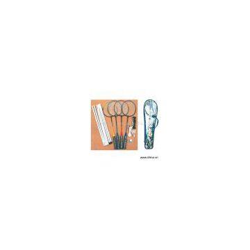 Sell 4 Player Badminton Racket Set