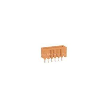 Orange 7 or 2 - 24 Right Angle Pin MCS Connector with 9mm Pitch SP435 SP438