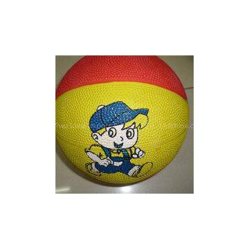 Children\'\'s Products Rubber Basketball Toy Rubber Basketball Can Be Customized LOGO Monochrome High Quality,Welcome To Sample Custom