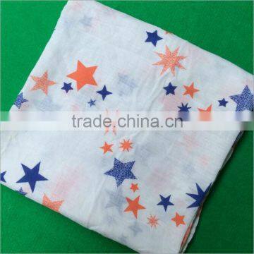 Hot sales cotton muslin infant swaddle blanket