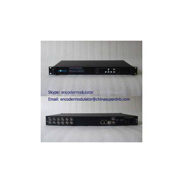 Digital TV 4xCVBS MPEG-2 Encoder Digital TV Hend-end CS-10401