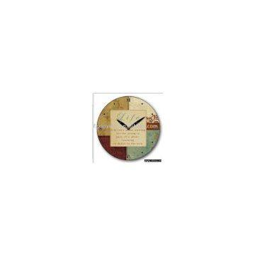 wall clock,MDF wall clock,quartz wall clock