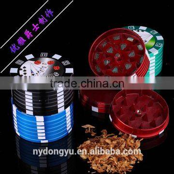 poke chip multi layer tabacco grinder/fgln tabacco grinding machine/herb grinder maching