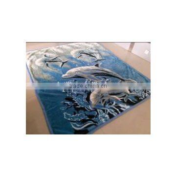 Animal Print Microfiber100 Heavy Coral Fleece Blanket