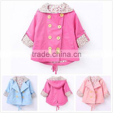 Wholesale autumn spring fancy baby girls frock design with jacket M6071301