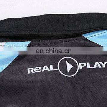 Sale Personalized Team Custom Tipped Soccer Polo Shirt photo-4