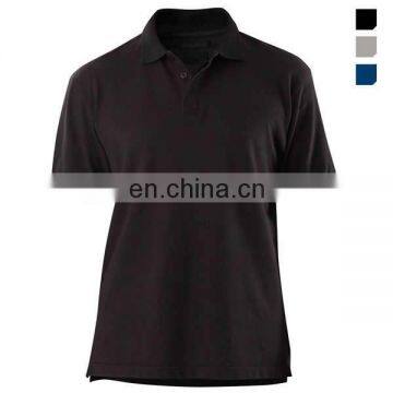 Custom Logo 100%cotton Mens Honeycomb Polo Shirt With Collar