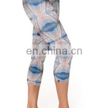 Printed Knitted Leggings/ Stretch Yoga Pants photo-2