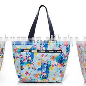 2015 pvc multi pockets beach bag for lady