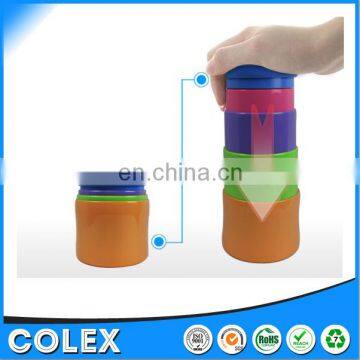 heat resistant colorful double wall cup for sale