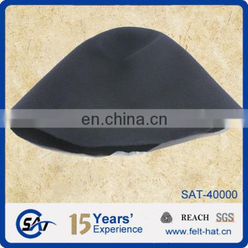 100% wool felt hat blank wholesale