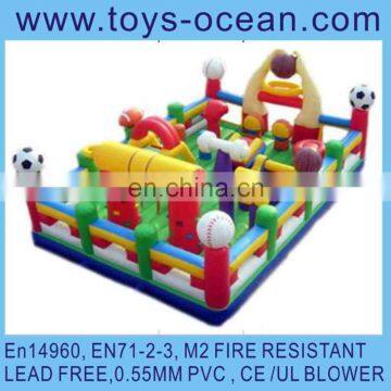 inflatable sport playground /inflatable children jumping amusement /inflatable bounce-outdoor equipment