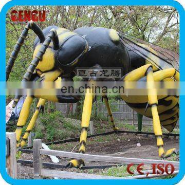 Outdoor theme park vivid giant insect models