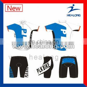 Healong Dye-Sublimation Printing Vintage Digital Sublimation Cycling Jersey