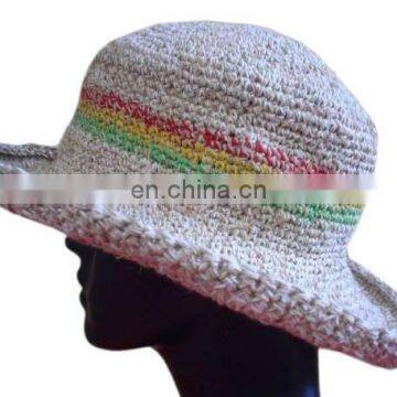 Rasta wire Brim hat