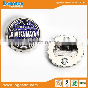 RIVIERA MAYA souvenir gifts beer cap shape fridge magnet bottle opener