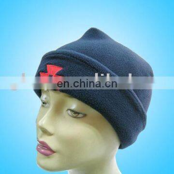 polyester fleece winter hat