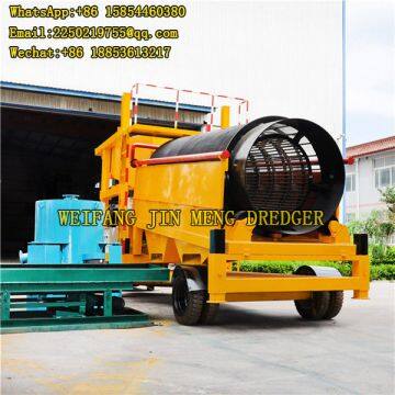 Easy Operate Gold Mining Machinery No Pollution 100t/h