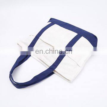 Tote Style and Cotton Canvas Tote Bag Item Canvas Tote Bags Bulk With Pocket Infront photo-3