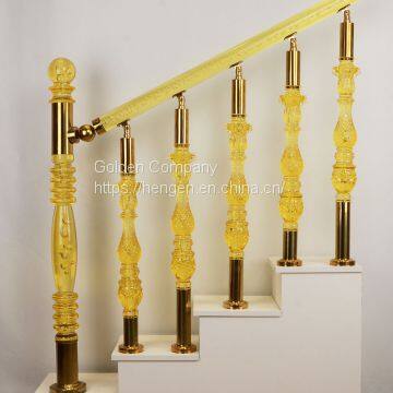 High Quality Wholesale Crystal Acrylic Balustrade in Villa photo-3