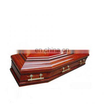 TD--E21 Full couch wooden coffin of European style