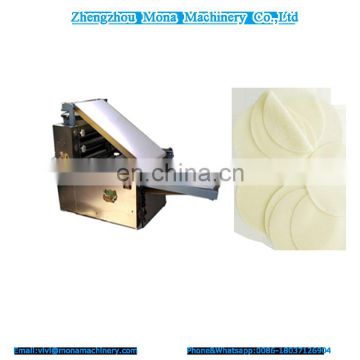 Automatic giving dough dumpling wrapper maker machine,chapati dough sheet machine/automatic roti making machine