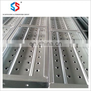 MD-90 Tianjin Shisheng Metal Scaffold Pre-galvanized Walkway Metal Steel Planks