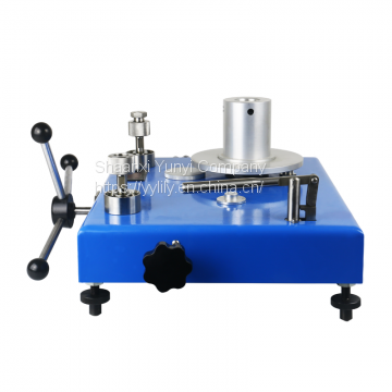 hydraulic deadweight tester