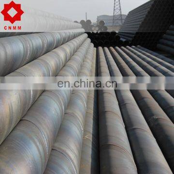 1000mm diameter low carbon manganese din s185 ssaw spiral steel pipe