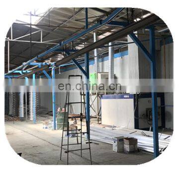 Automatic Powder Coating Booth for Aluminium Profiles 9.0