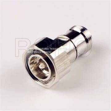 RF Coaxial 4.3/10 Plug Male to N Male Connector Adapter