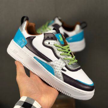 Nike Air Force 1 Shadow Shoes in Brown/blue Cheap Nike Shoes Womens photo-4