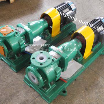 Fluoroplastic lining centrifugal acid alkal liquids transfer pump