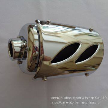 High Quality 2KVA 168F Generator Muffler Motorcycle Type Spare Parts photo-2