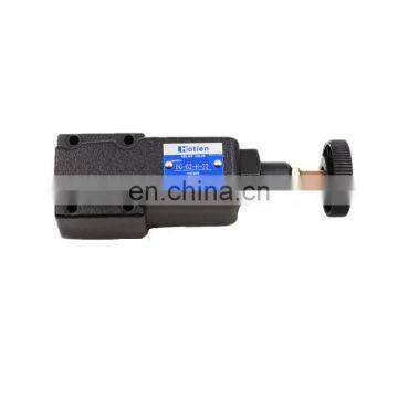 Straight moving type relief valve DT/DG-02-H/B/C - 22