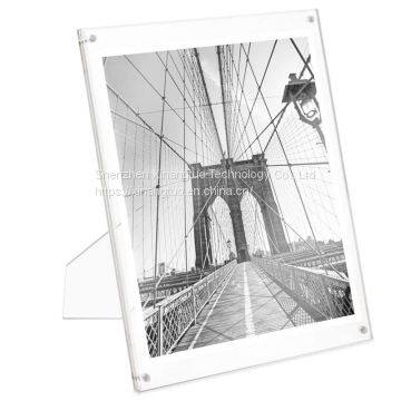 Factory Direct Acrylic Photo Frames Custom Transparent Acrylic Picture Frames 6*8 photo-2