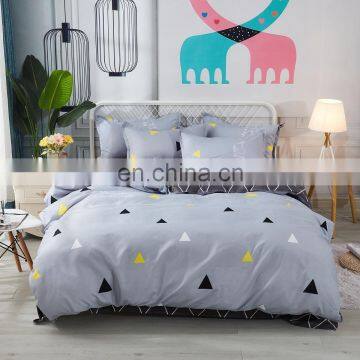 Household bedroom design print cotton fabric for bed sheet 100 cotton bedding set